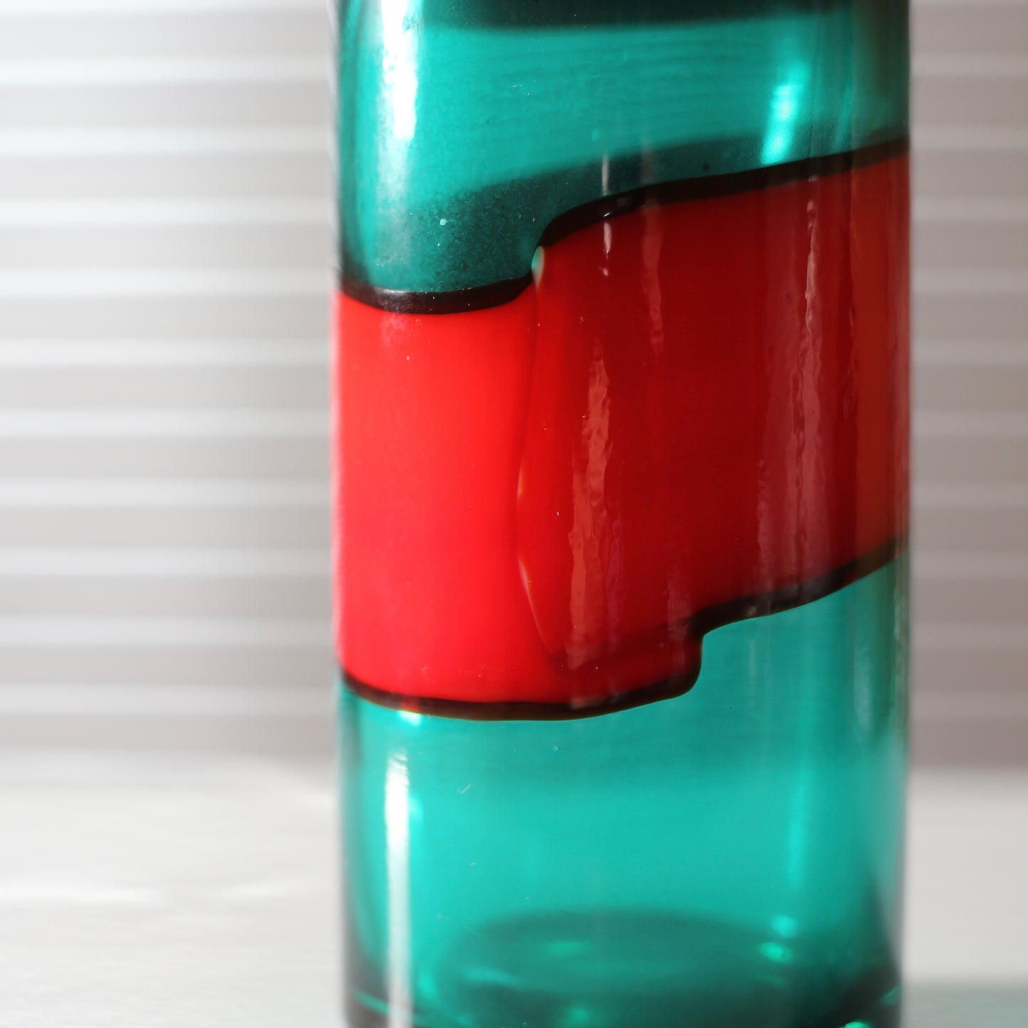 Fasce Orizzontali bottle / Venini