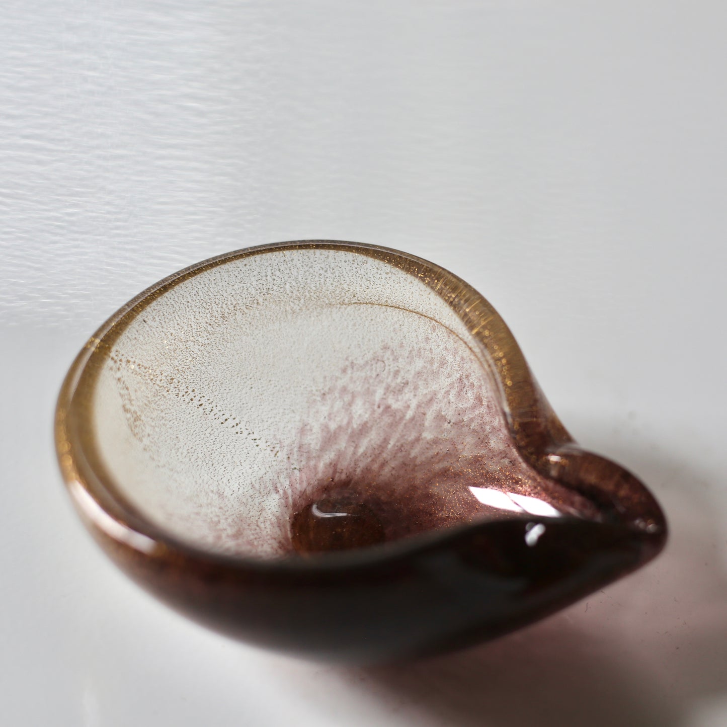 shell bowl /Archimede Seguso