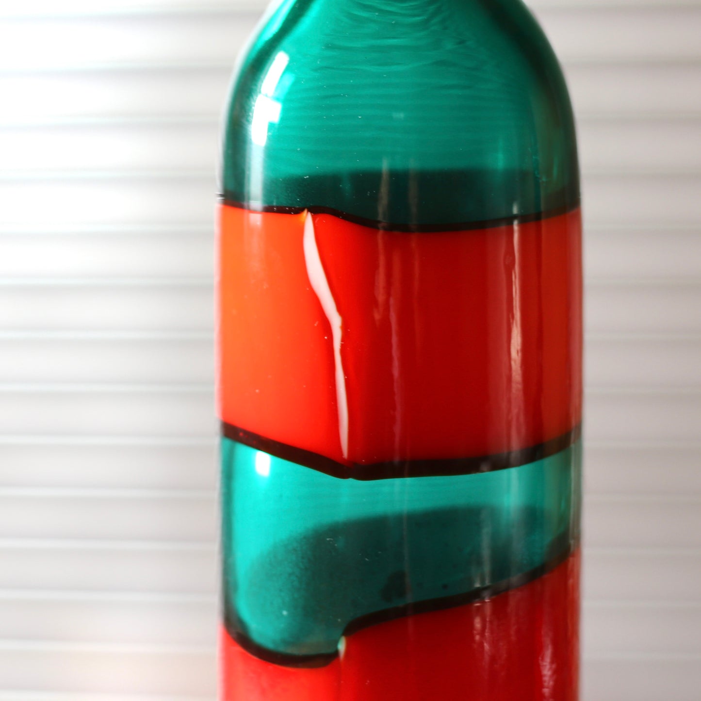 Fasce Orizzontali bottle / Venini