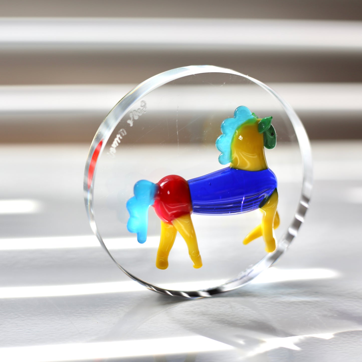 Disc paperweight /Venini