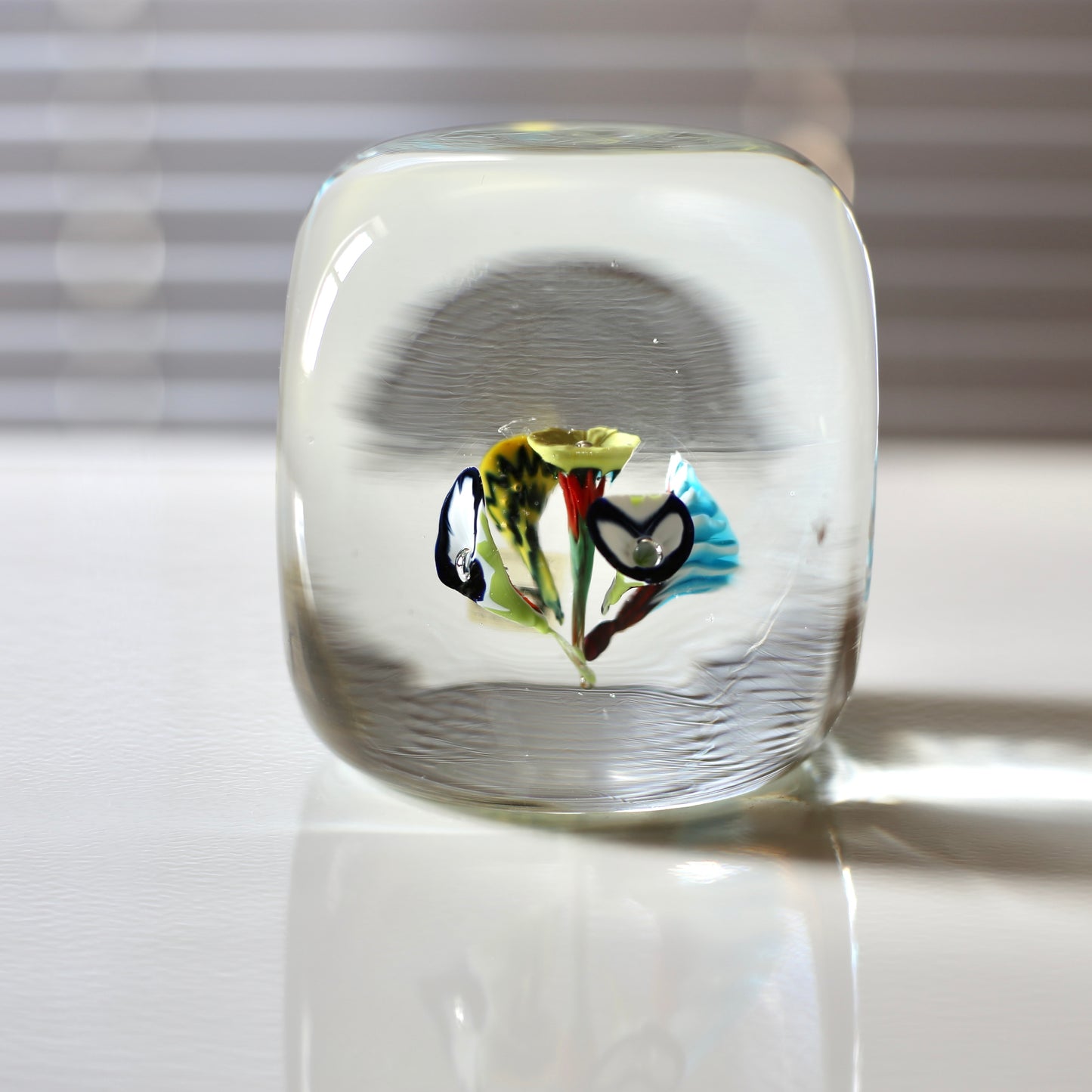 Cube Paperweight / Fratelli Toso