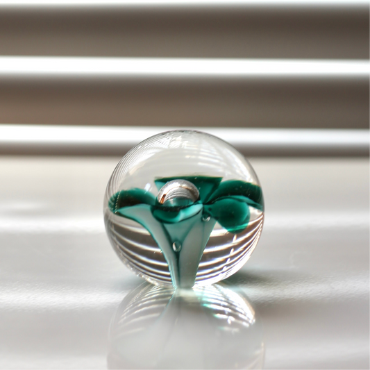 flower paperweight / Venini