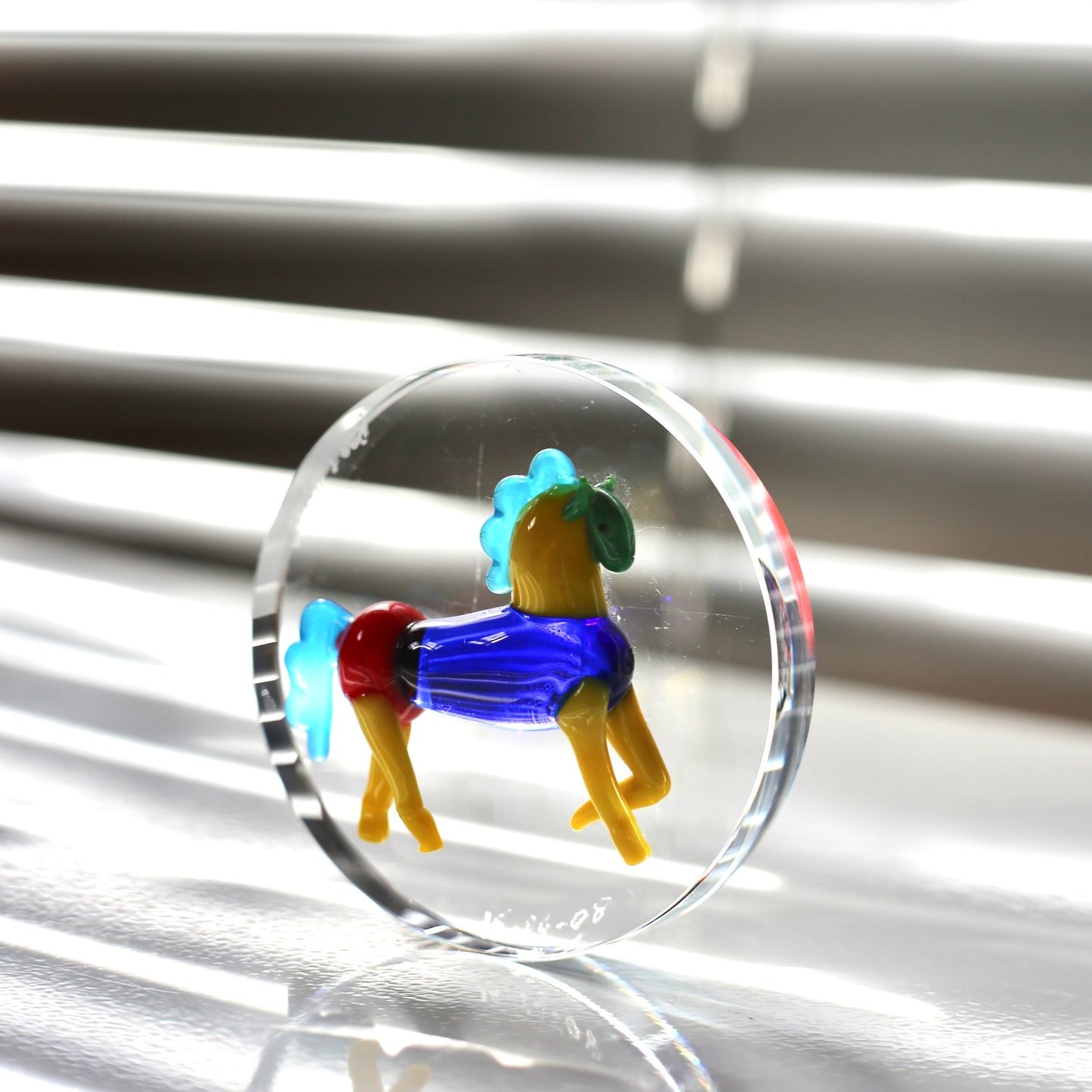 Disc paperweight /Venini