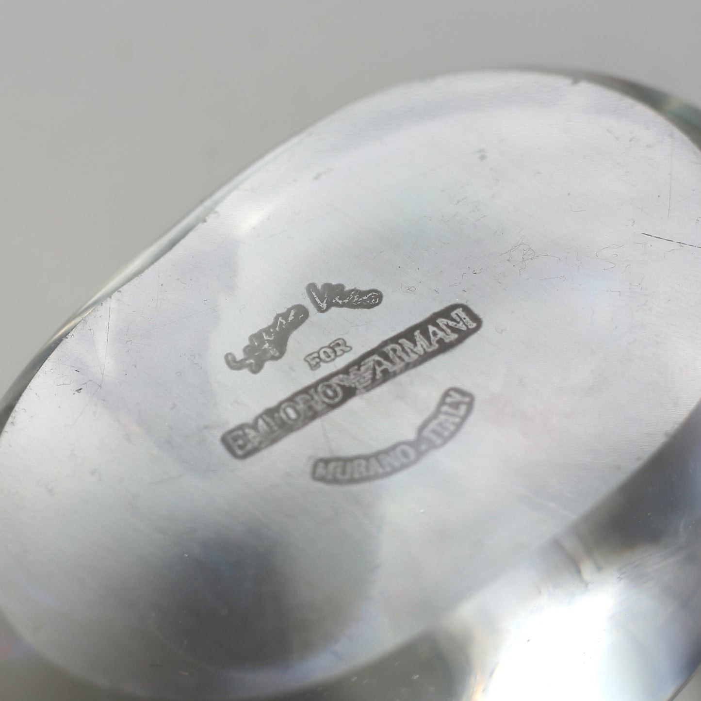 paperweight for Emporio Armani / Seguso Viro