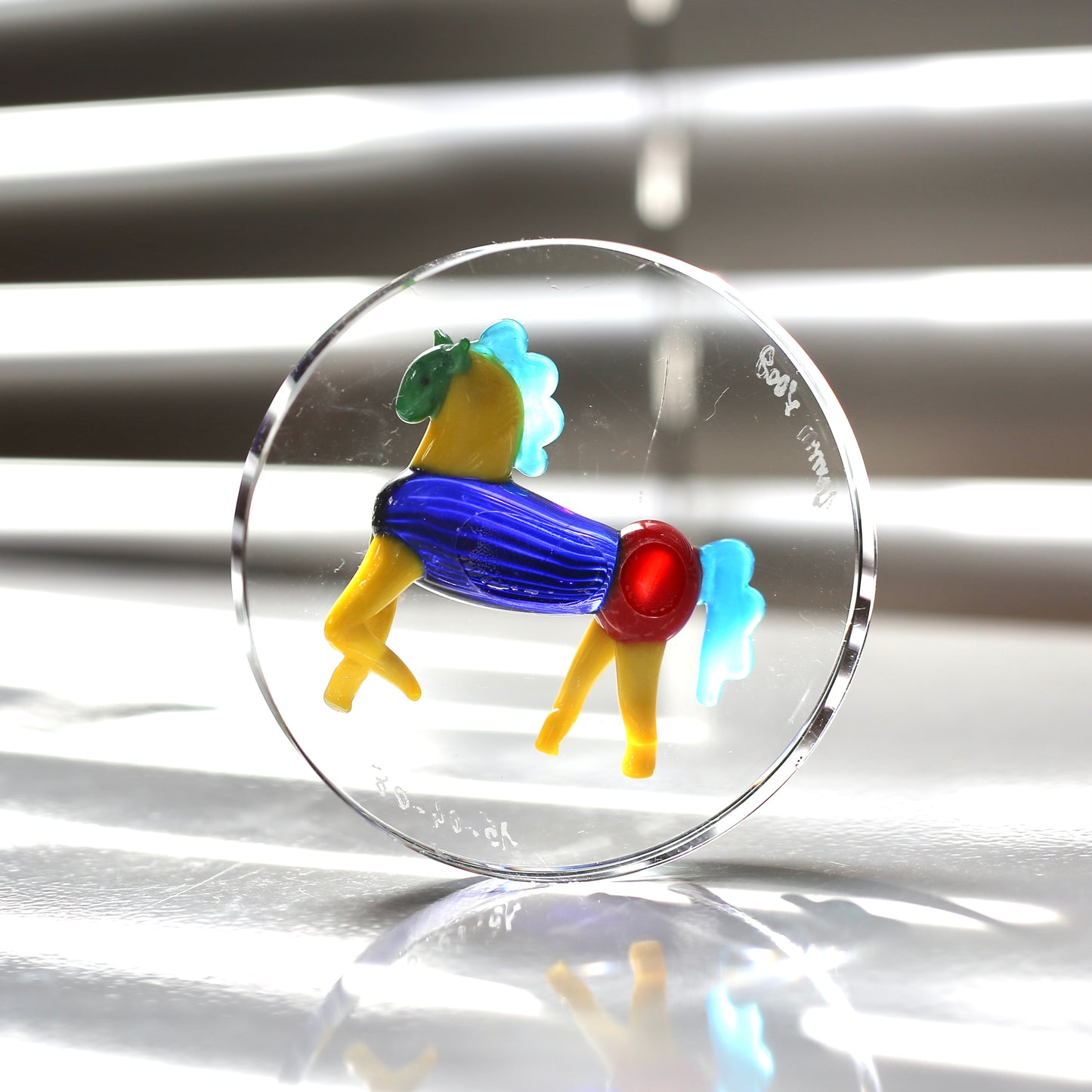 Disc paperweight /Venini