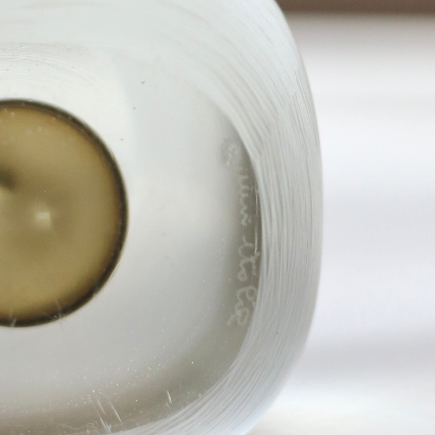 inciso cube paperweight(L) / VENINI