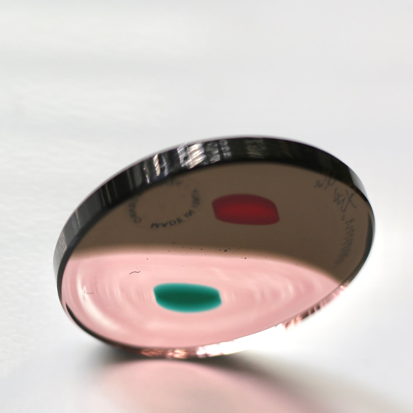 "Mezzaluna"murrine disc paperweight / Venini