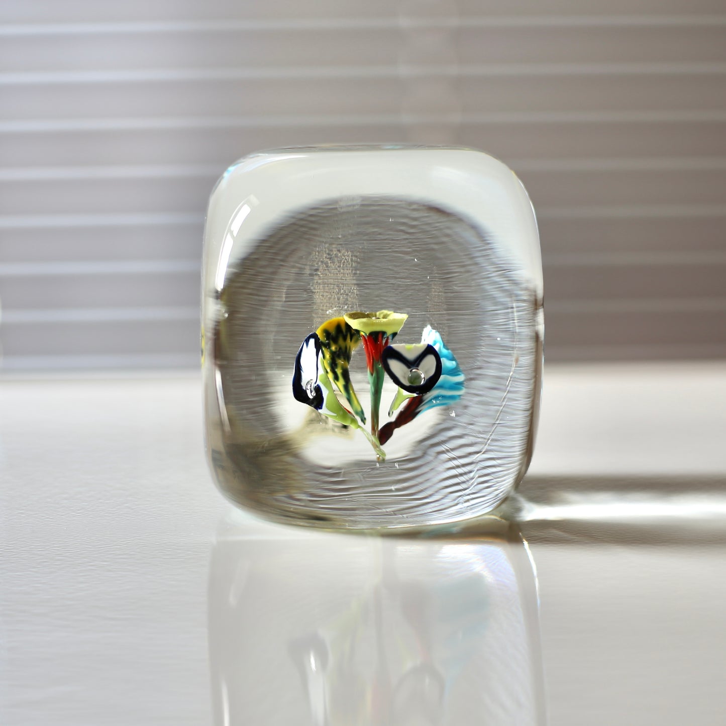 Cube Paperweight / Fratelli Toso