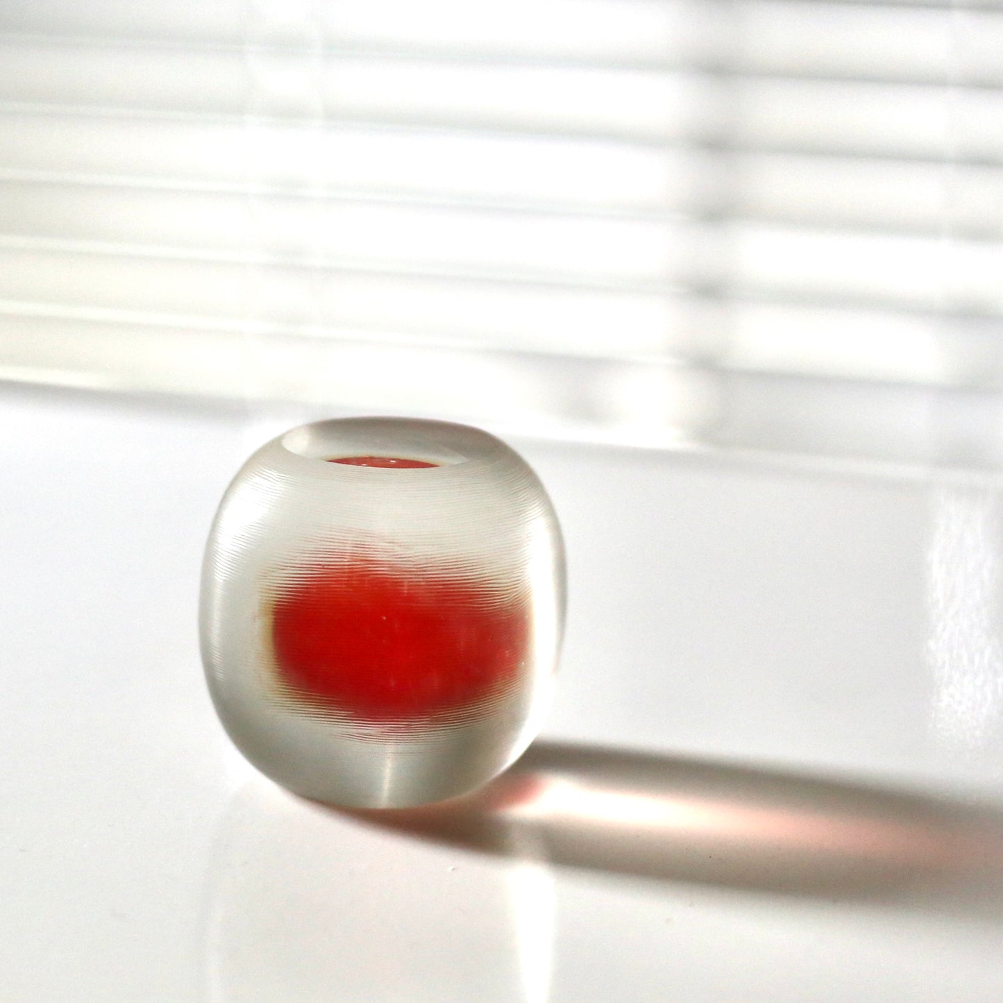 inciso cube paperweight / VENINI
