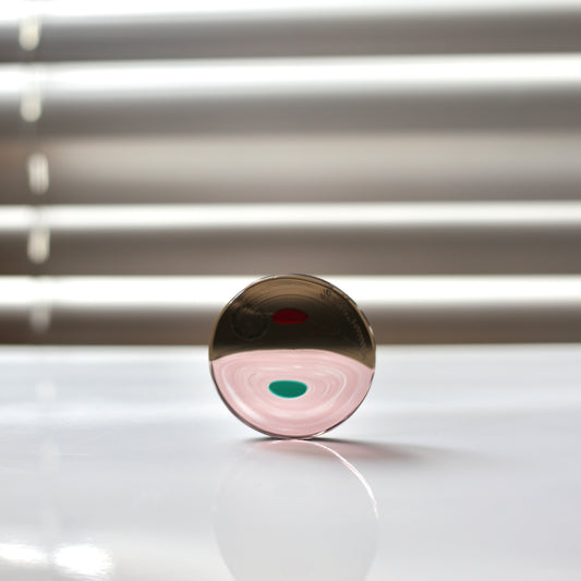 "Mezzaluna"murrine disc paperweight / Venini