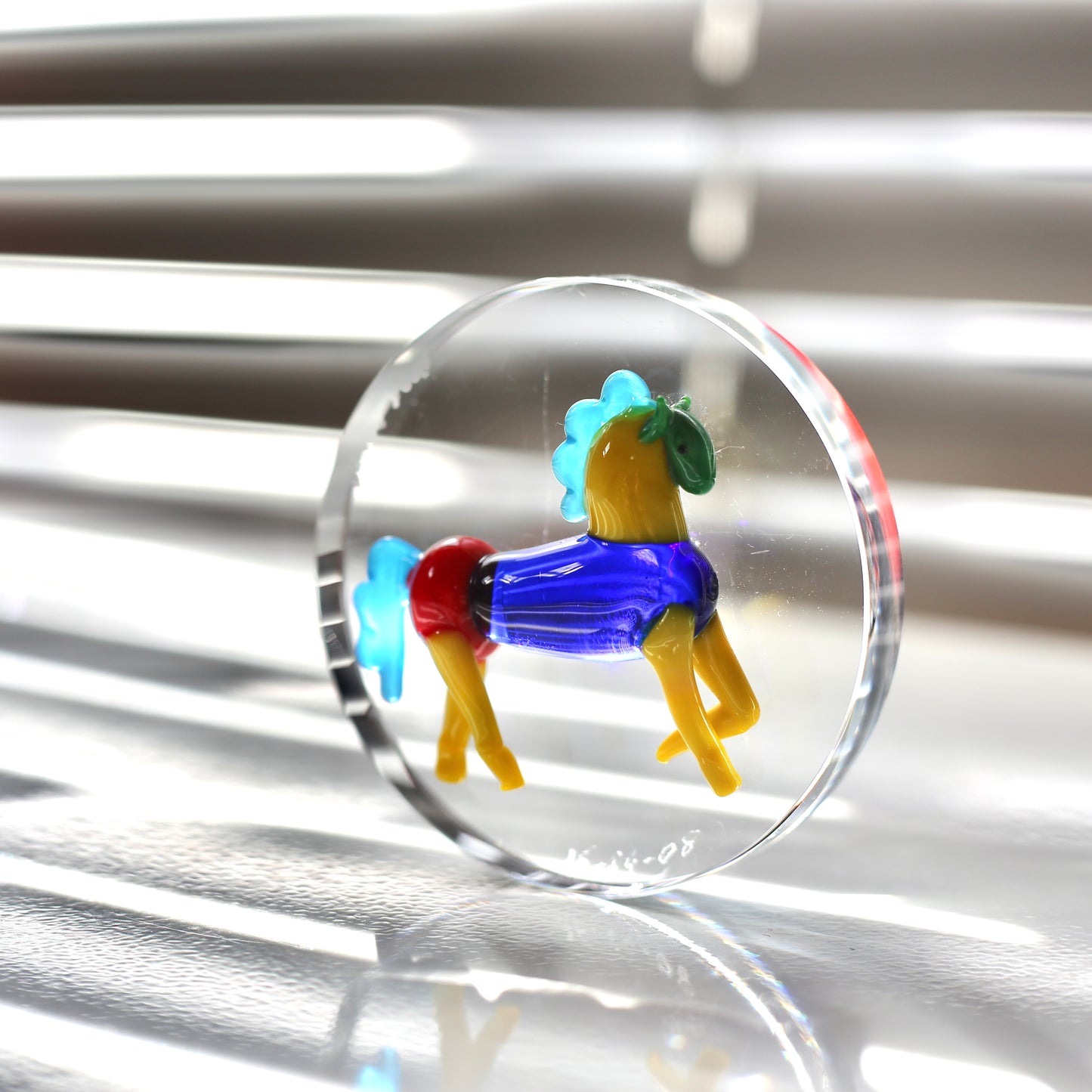 Disc paperweight /Venini