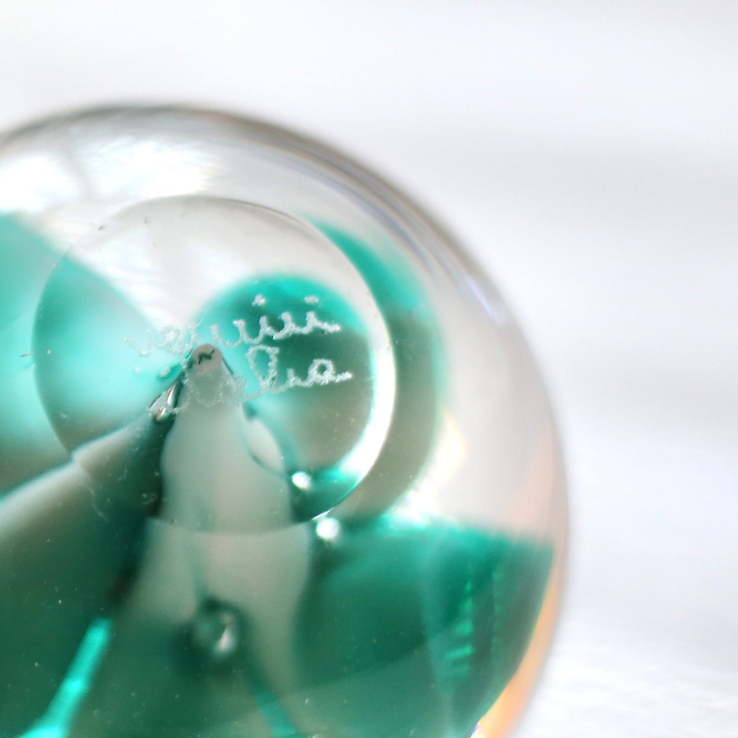 flower paperweight / Venini