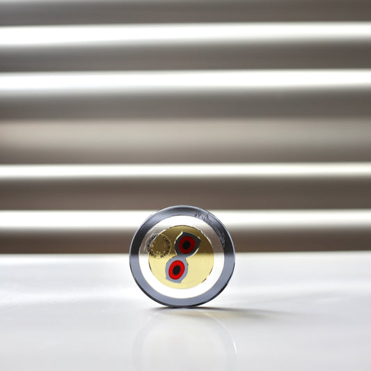 "occhio"murrine disc paperweight / Venini