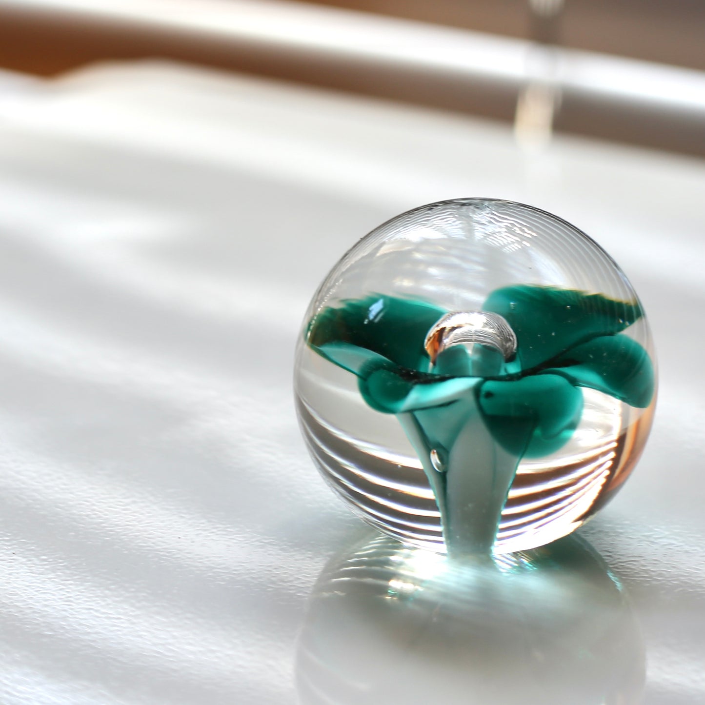 flower paperweight / Venini