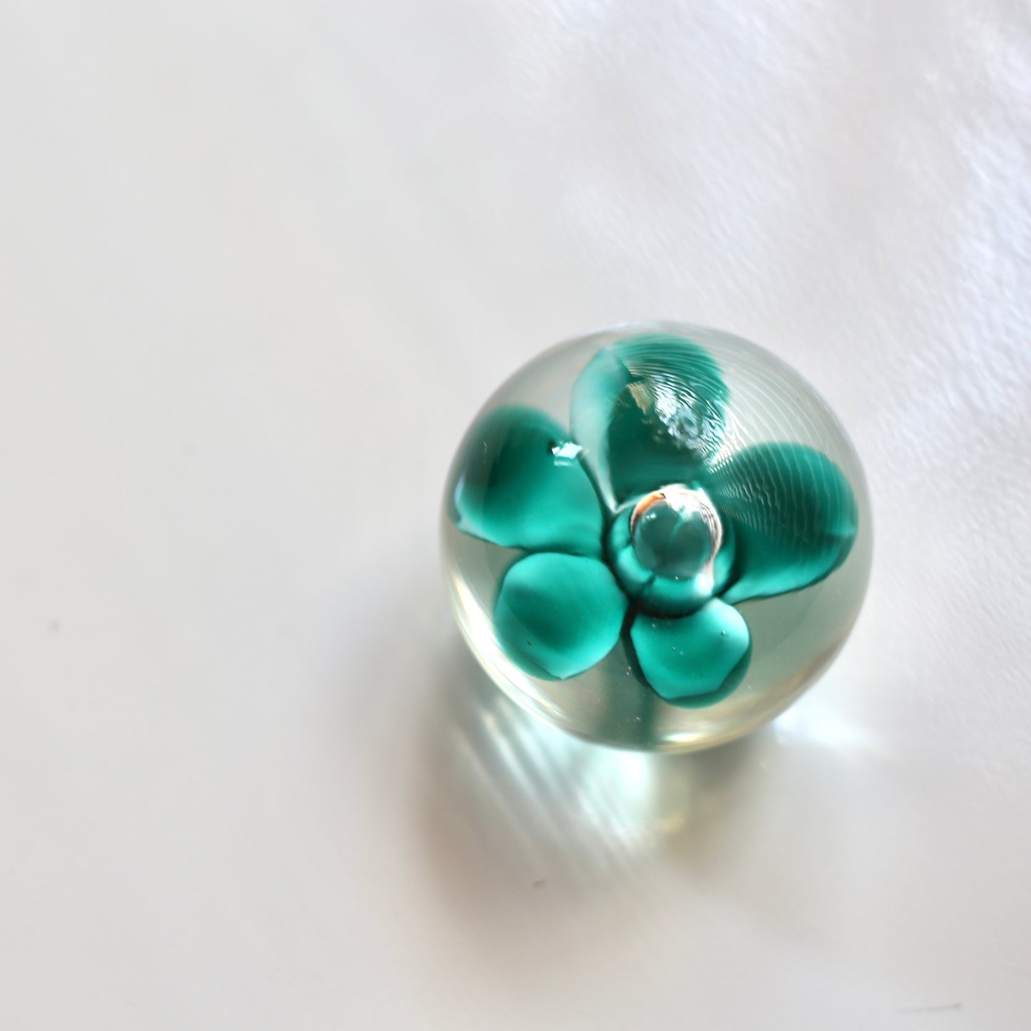 flower paperweight / Venini